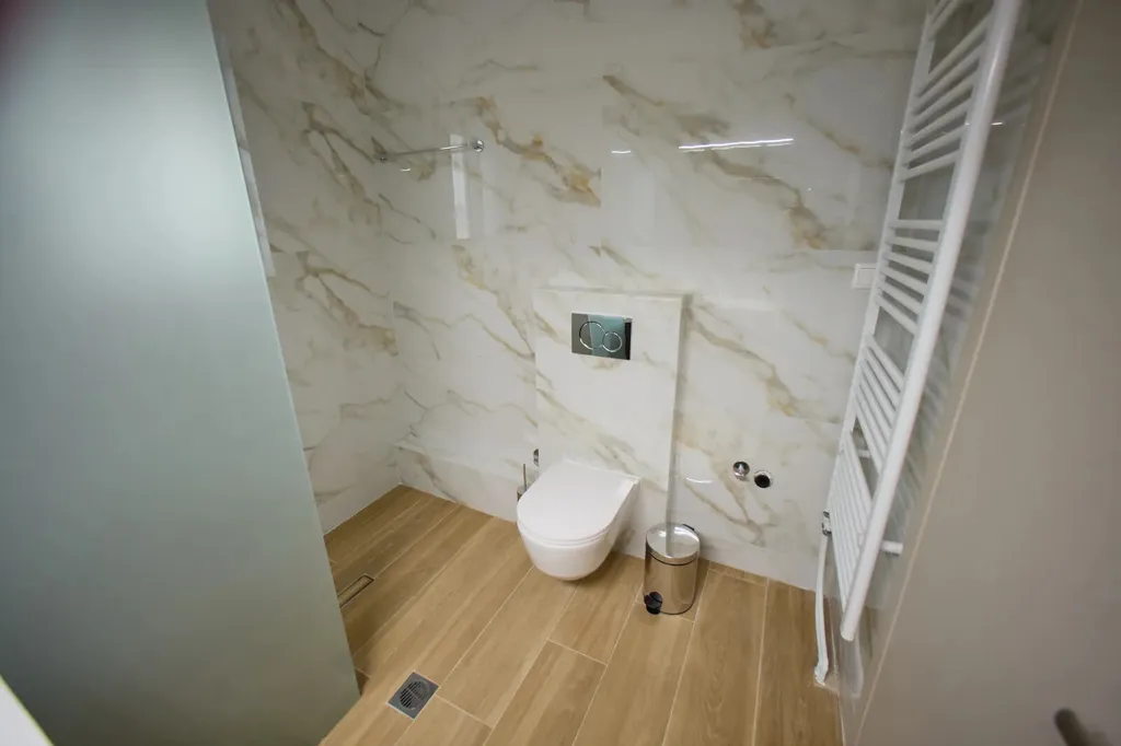 Salles de bain - Renovated Apartment with Panoramic View in Marousi