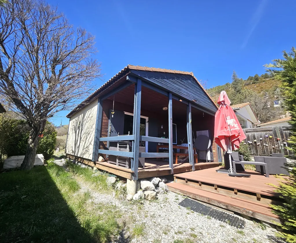 Extérieur - Chalet avec Terrasses près du Lac de Castillon