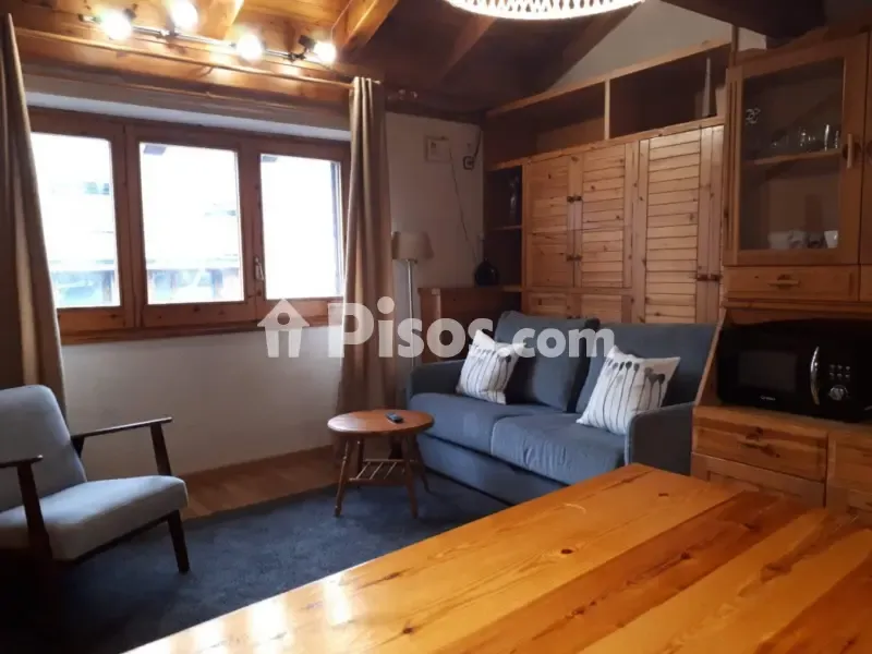 Séjour - Rustic Apartment with Mountain Views in El Tarter