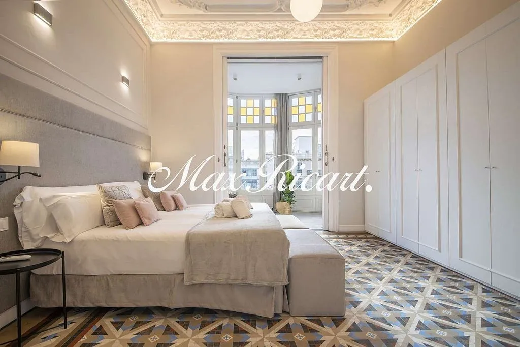 Camere da letto - Furnished Apartment with Balcony in La Dreta de l'Eixample