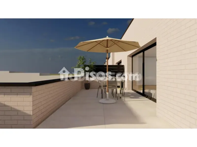 Terrasse - New Duplex with Outdoor Space in Carrer del Congost
