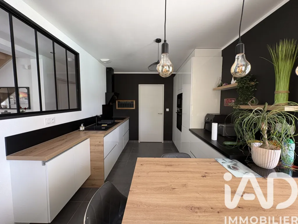 Cucina - Modern House with Pool in Saint-Jean-De-Monts