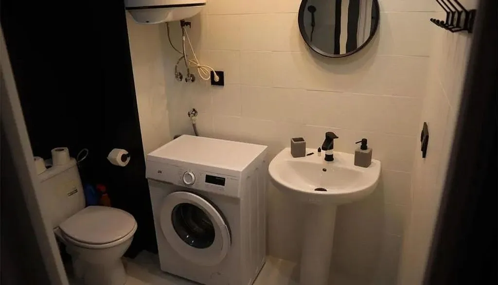 Salles de bain - Studio with Sea View and Terrace in Benidorm