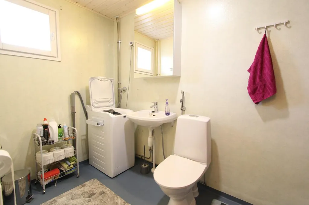 Salles de bain - Modern Apartment with Sauna in Ollinsaari