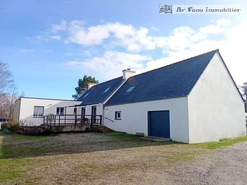 Exterior - Contemporary House with Large Garden in Argol