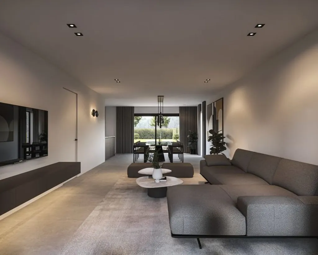 Séjour - Nouvelle Maison avec Garage à Mol