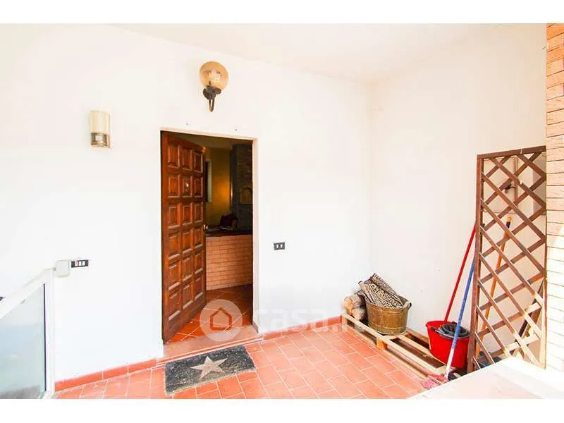 Terrace - Rustic Triplex with Garden in Castiglione Olona