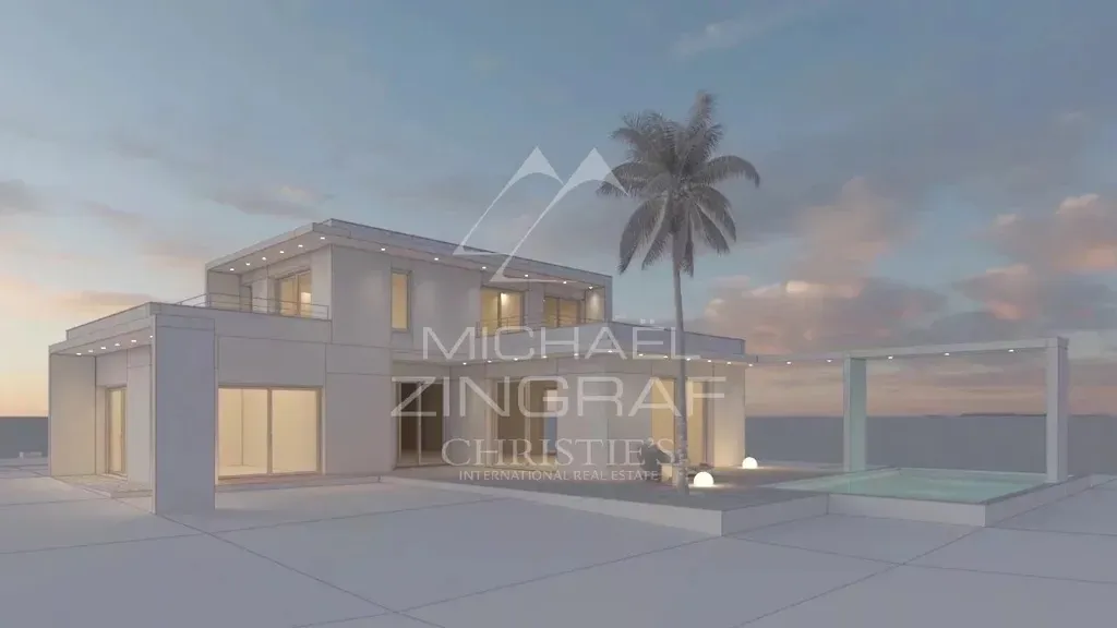 Contemporary Villa under Construction in Mougins