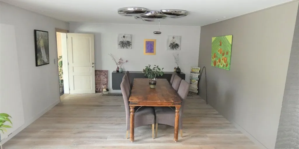 Söögituba - Villa-Landhuis with Pool in Waardamme