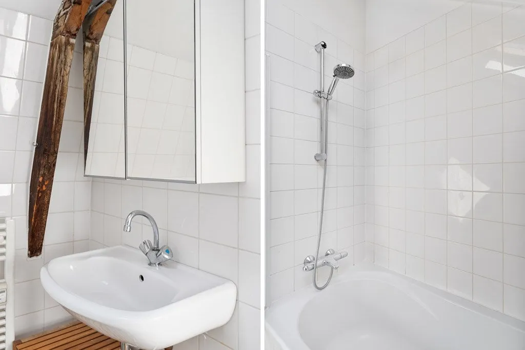 Salles de bain - Loft-Style Apartment with High Ceilings in De Pijp