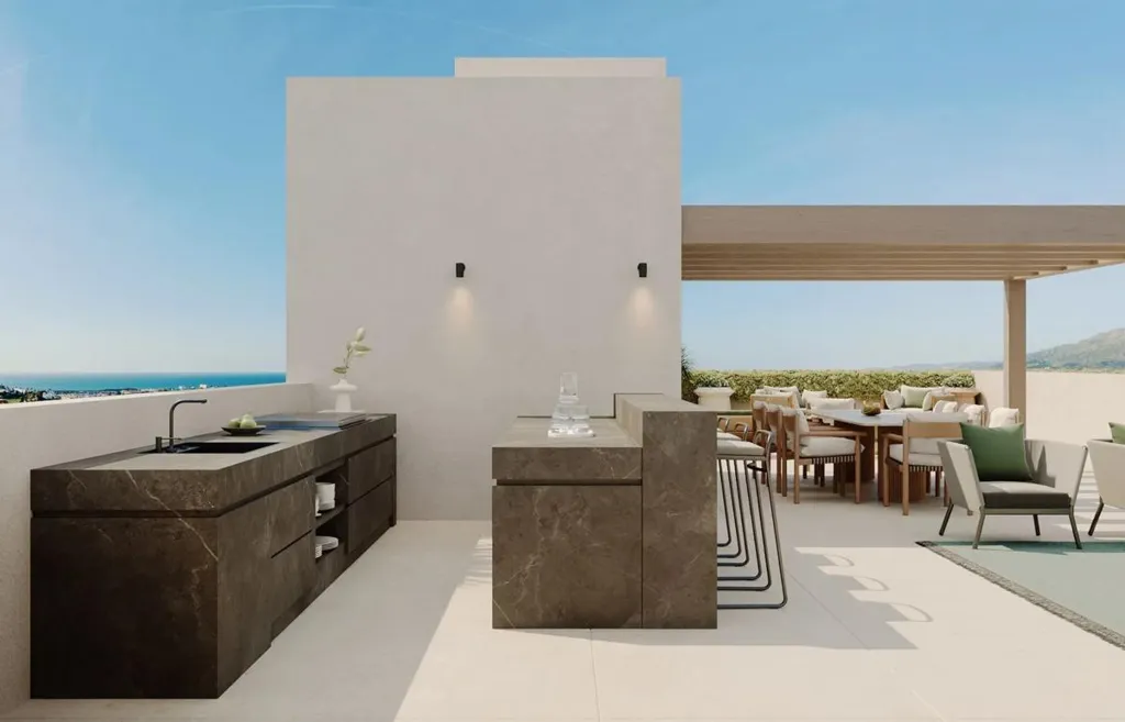 Terrasse - Villas with Private Pool in San Pedro de Alcántara