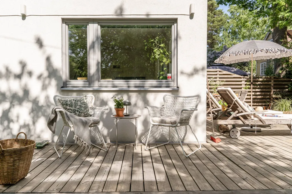 Terrasse - Townhouse with Garden in Mälarhöjden