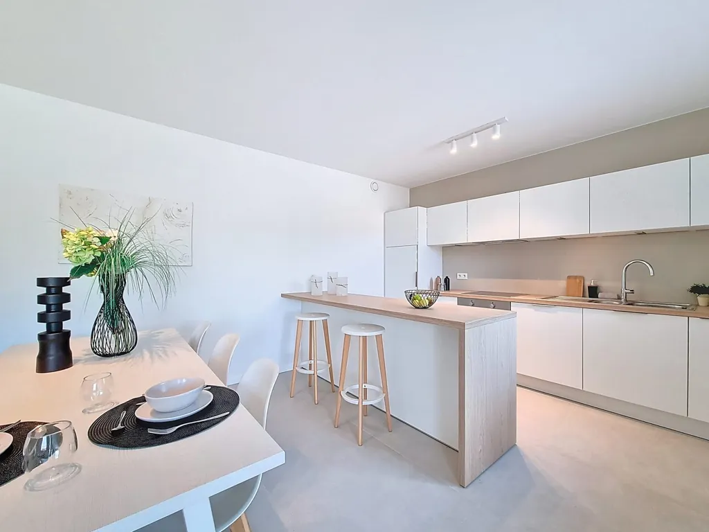 Cuisine - Appartement Neuf avec Terrasse au Centre de Ciney