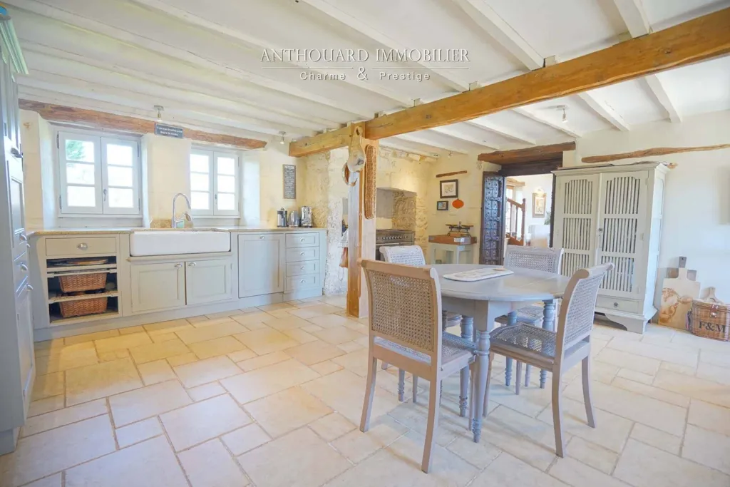 Söögituba - Rustic Stone Farmhouse with Pool in Périgord