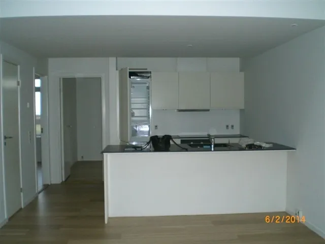 Köök - Three-Room Apartment with Balcony in Lynæs