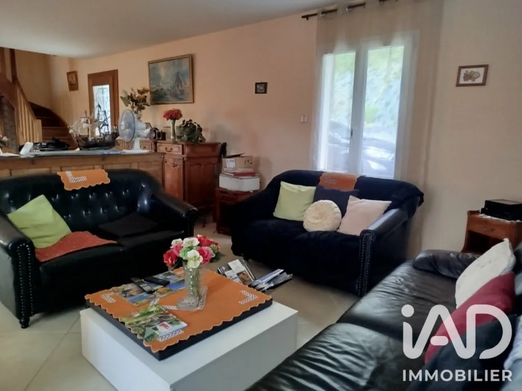 Séjour - Maison de Plain-Pied avec Studio à Beaumont-le-Roger
