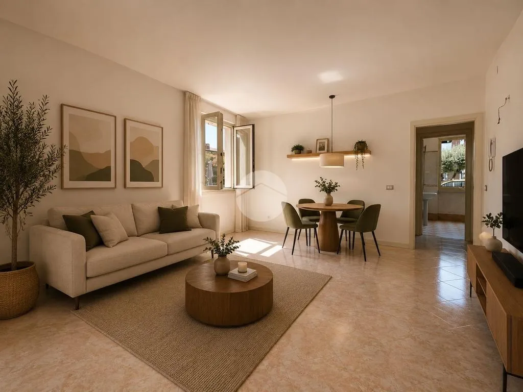 Living Room - Semi-Detached Villa with Garden in Rovato
