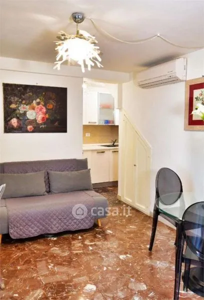 Living Room - Fully Furnished Flat with Balcony in Perugia