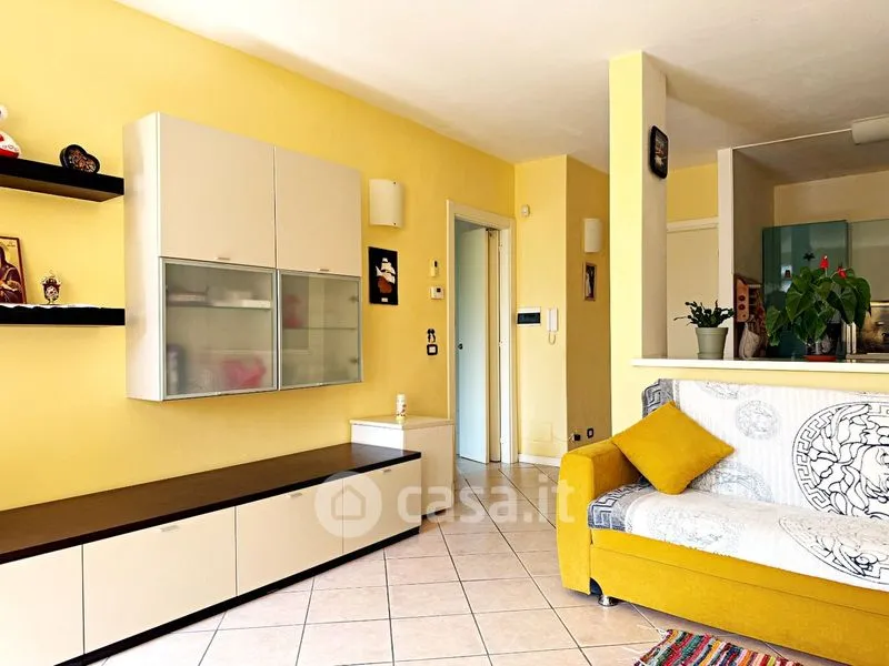 Séjour - Semi-Detached Apartment with Private Balcony in Chiavari