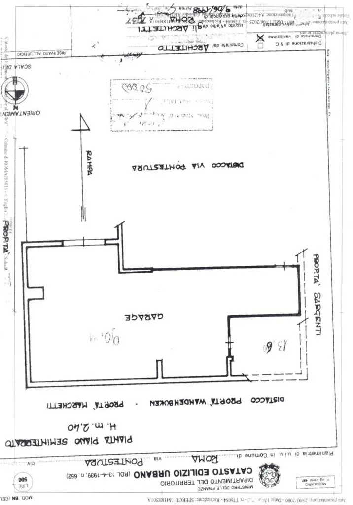 Plaan - Luxury Villa with Garden in Boccea, Rome