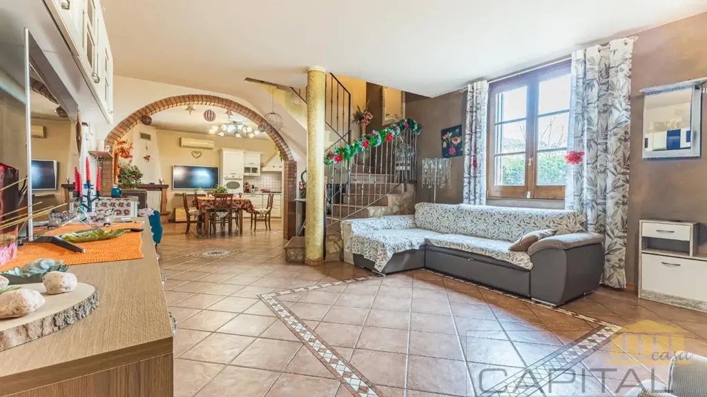 Séjour - Villa with Pool in Fucecchio