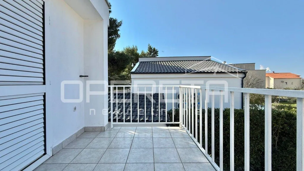 Balcony - One-Bedroom Apartment with Sea View in Starigrad