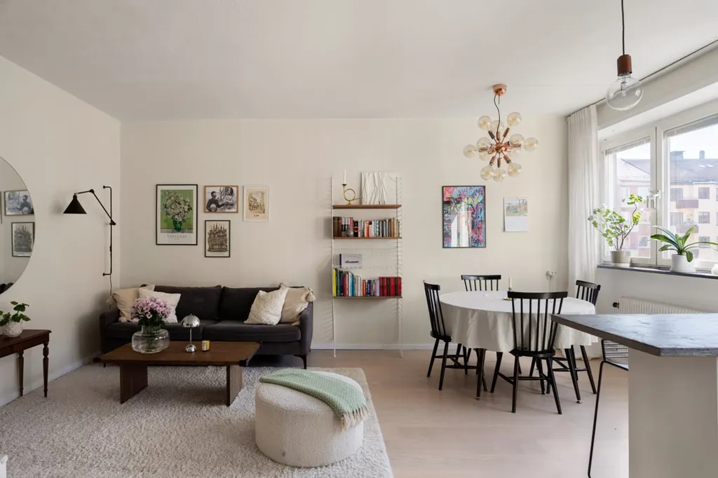 Séjour - Two-Bedroom Flat with Open Plan in City Centre