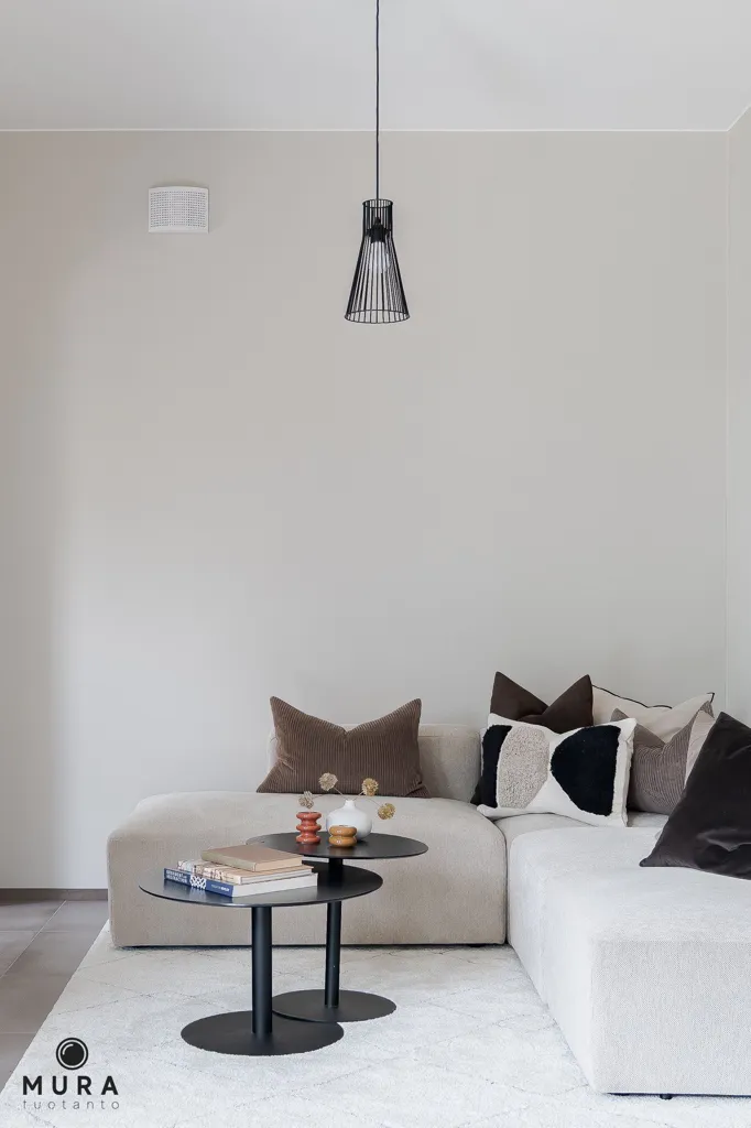 Séjour - Modern Parterre Flat with Sauna in Tahmela, Tampere