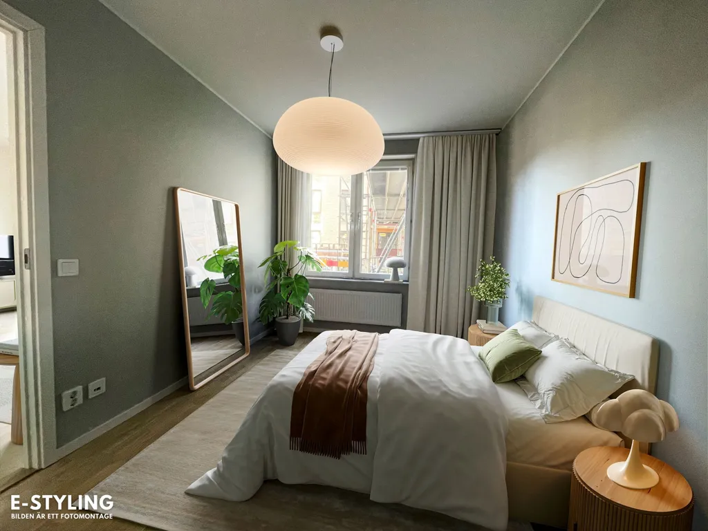 Bedrooms - Apartment with Garden in Central Guldläge