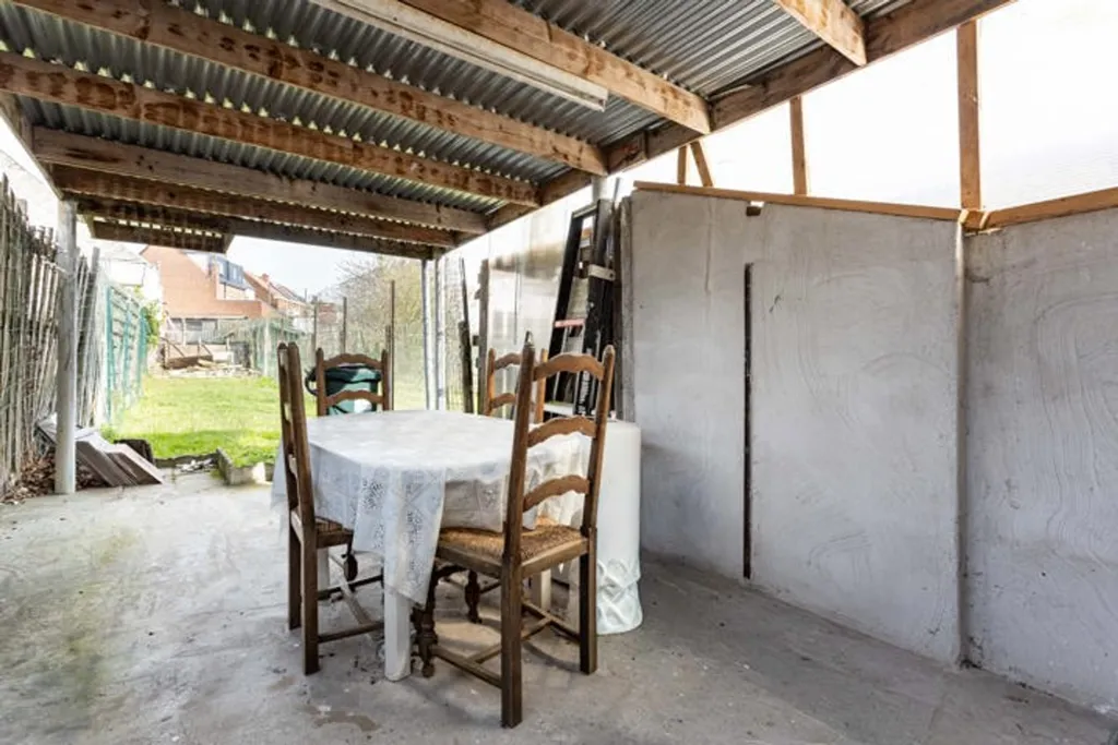 Terrasse - Maison Mitoyenne avec Terrasse à Ronse