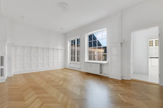 Séjour - Six-Bedroom Flat with Terrace in Varde
