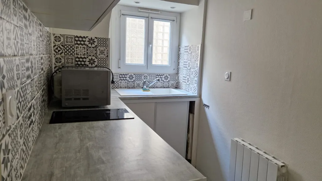 Cucina - City Centre Studio in Auxerre