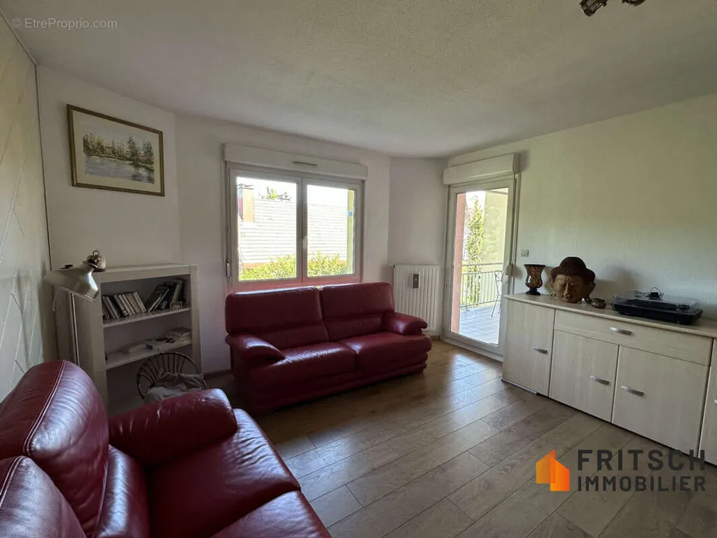 Séjour - Appartement 4 pièces à Tagolsheim