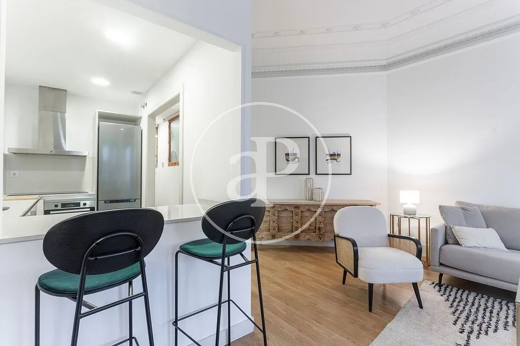 Cuisine - Modernist Flat with Balcony in La Dreta de l'Eixample