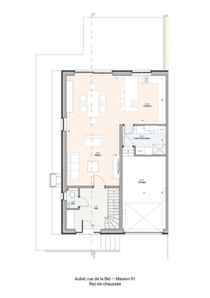 Plaan - New House with Solar Panels in Aubel
