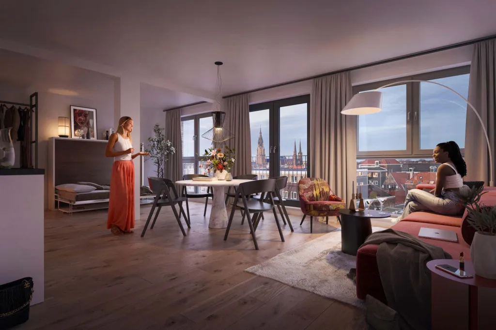 Elutuba - Stylish Apartments with City Views in Delft