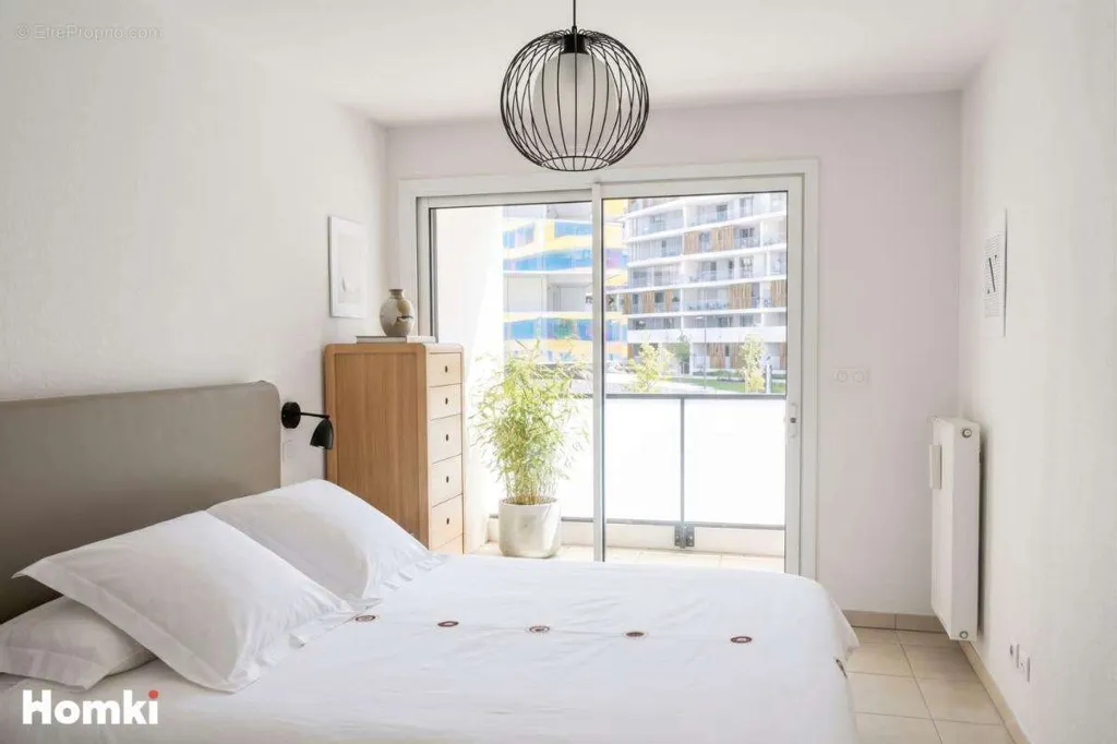 Chambres - Appartement T3 avec Terrasse à Montpellier