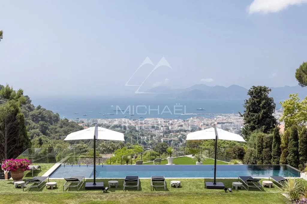 Jardin - Villa de luxe avec vue mer à Cannes