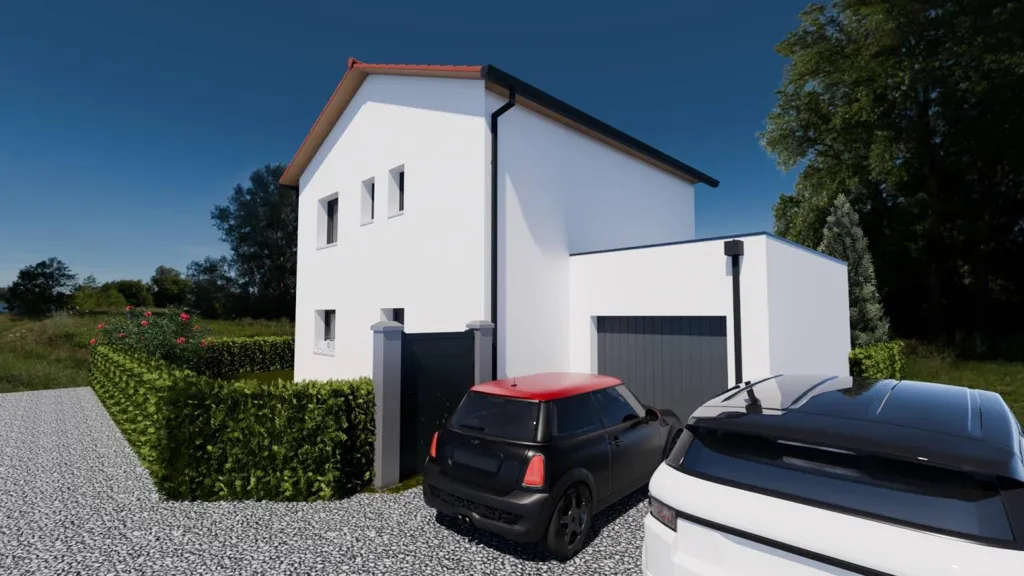 Maison Contemporaine à Étage à Échirolles