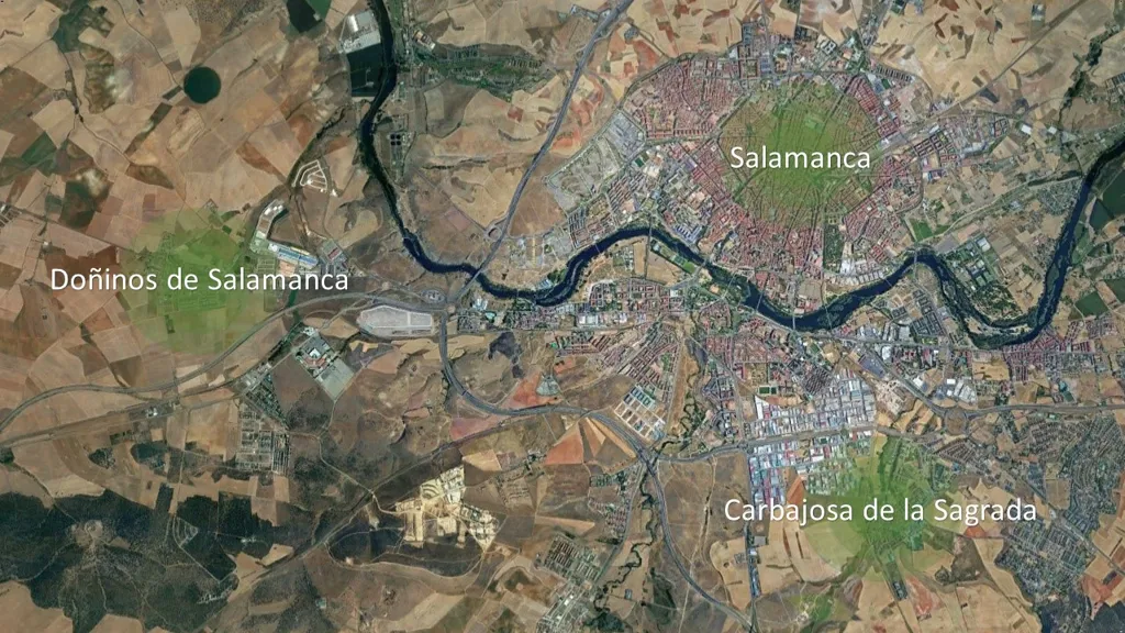 Vue aérienne - Urbanisable Land in Salamanca