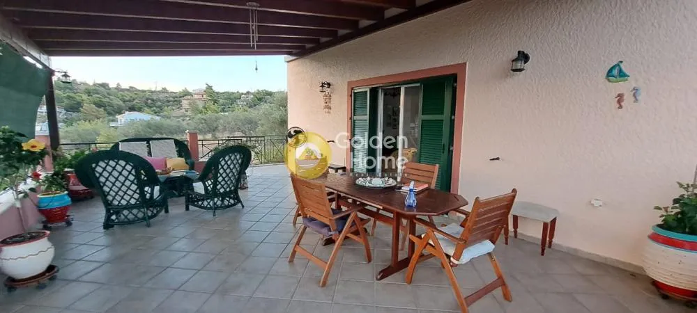 Terrass - Villa with Sea View in Theologos