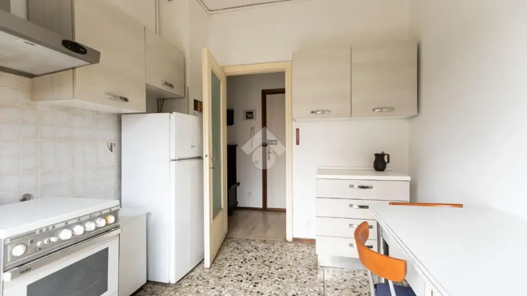 Köök - West-Facing Studio with Balcony in Milan