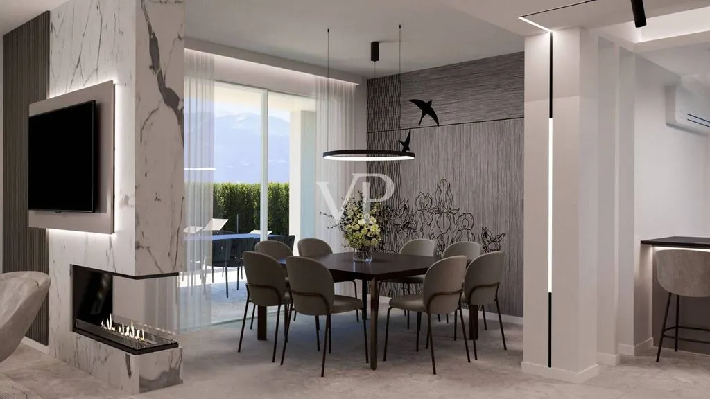 Söögituba - Contemporary Villa with Pool in Moniga del Garda