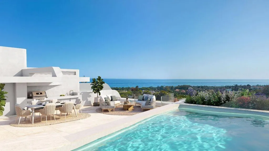 Piscine - Luxury Flat with Sea View in Marbella