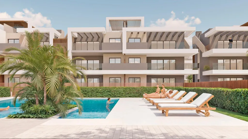 Bassein - Beachfront Apartments with Spa in Pilar de la Horadada