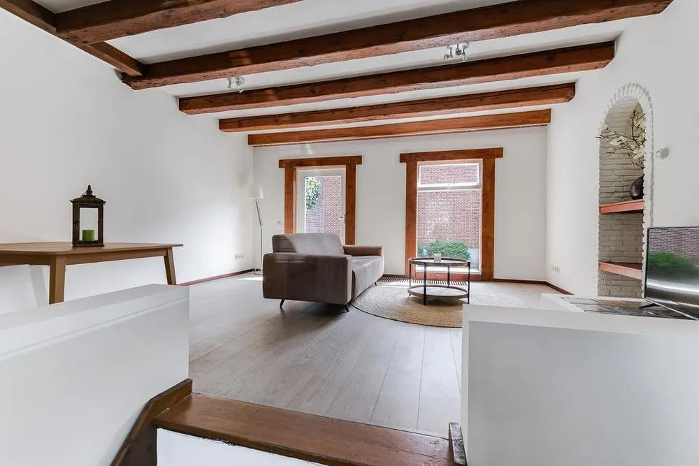 Séjour - Charming Townhouse with Garden in Haarlem