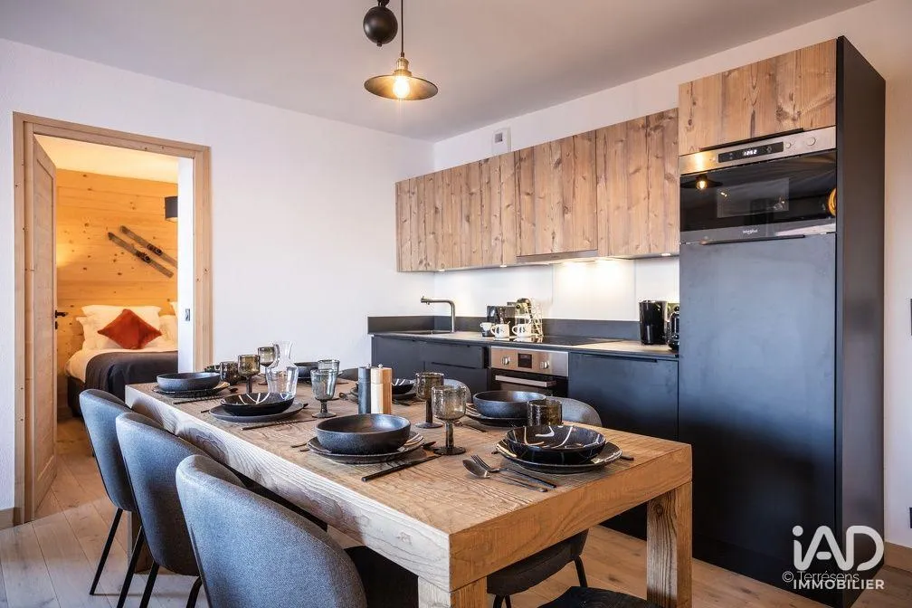 Söögituba - Duplex Apartment with Ski Access in La Plagne Montalbert