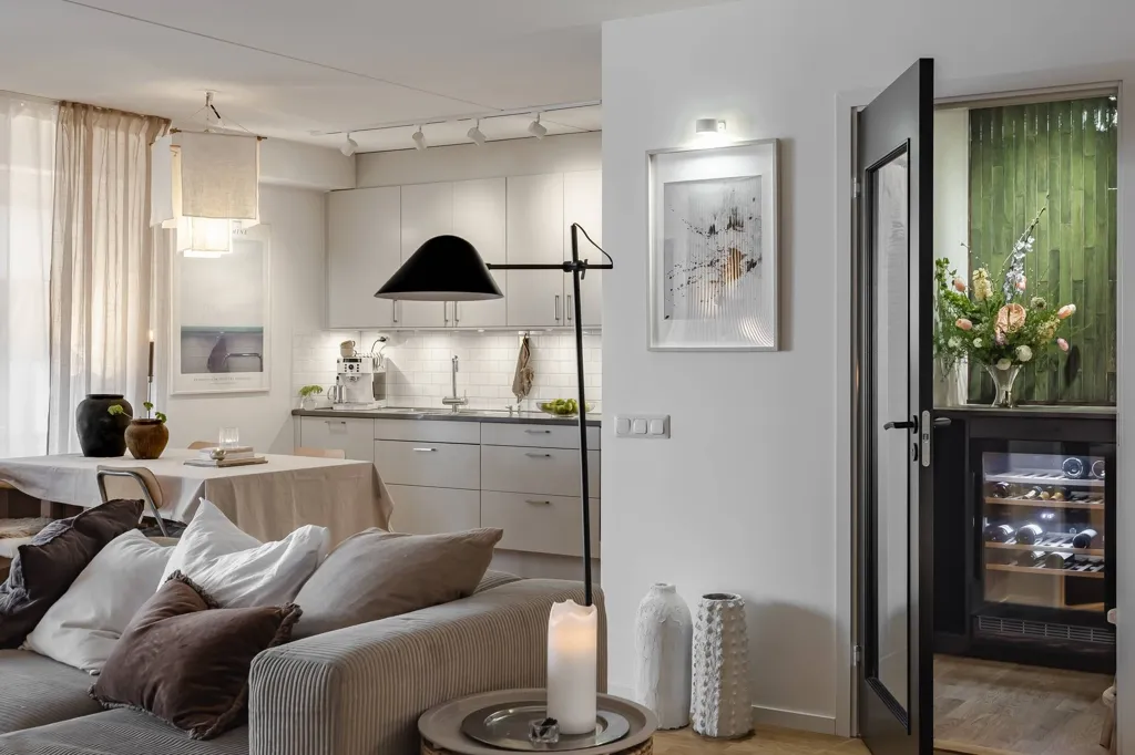 Soggiorno - Apartment with Vessel View in Karlstad