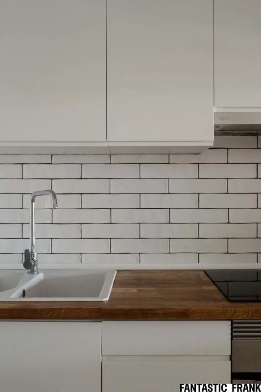 Kitchen - Apartment with Sea View and Pool in Santa Eulària
