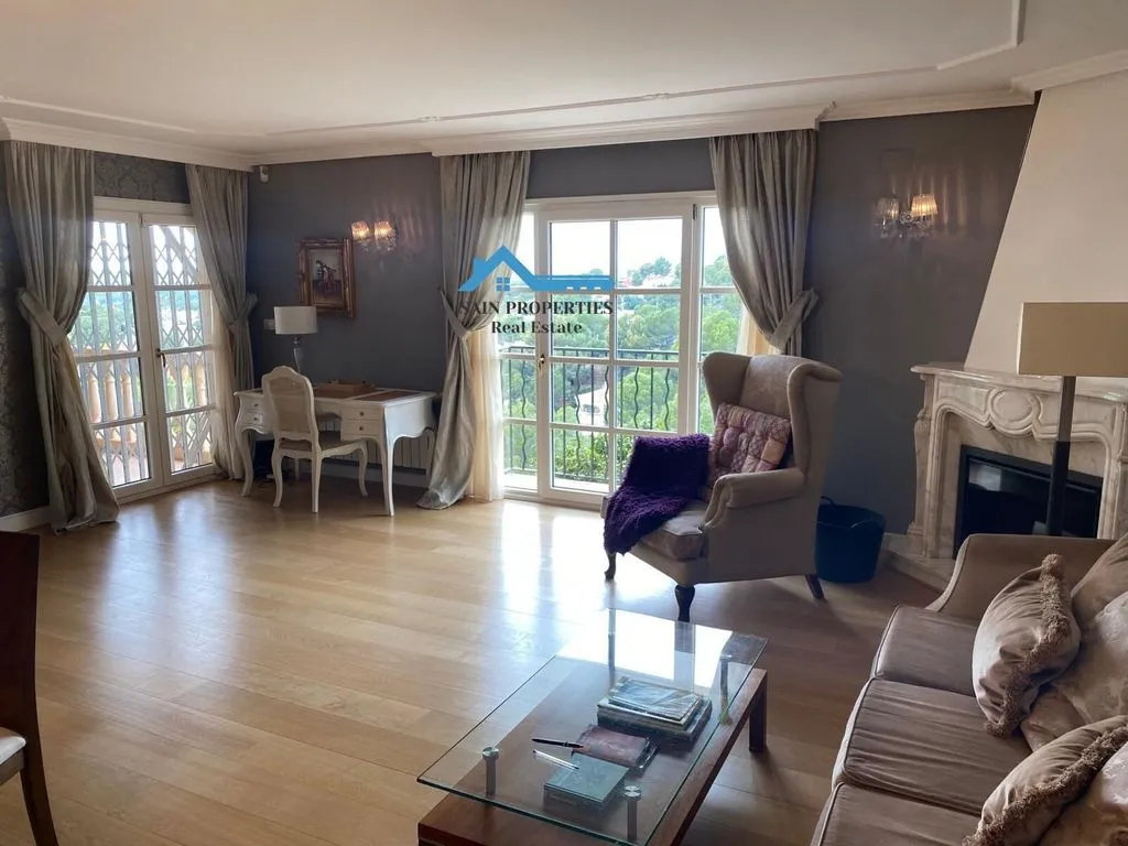 Living Room - Luxury Villa with Sea View in Altea